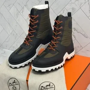 Hermès Technical Nylon Boots – EU 40.5 (Men’s 7.5 / Women’s 9.5) Hermes | Shoes | Hermes Fresh Ankle Boots Size 42 Black Used  main image 4